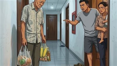 صدمة أب ابني قال عني عبء فغادرت بيته بلا رجعة