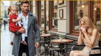هرب منها في أول موعد بسبب الكرسي… فاقترب منها رجل ومعه طفلته وغيّر كل شيء