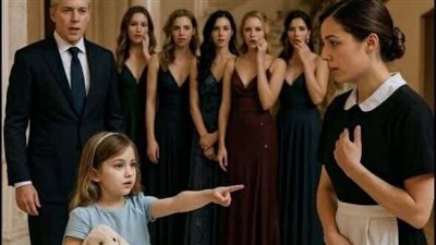 دعا مليارديرٌ مجموعةً من العارضات لتختار ابنته منهنّ أمًّا… لكنها أشارت إلى الخادمة