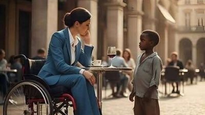 هل يمكنني أن أُشفيكِ مقابل بقايا هذا الطعام؟ ابتسمت وحينها تغيّر كلّ شيء.