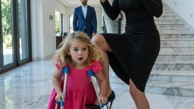 كان يظن أن زوجة أبيه تنقذ عائلته حتى رآها تركل ابنته المعاقة فسقط قناعها