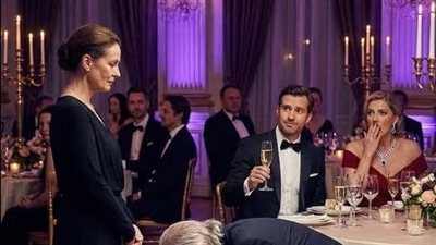 أجبرني زوجي أرتدي زيّ خادمة في حفلة ترقيته… ولم يكن يعلم أنه يعمل عندي!