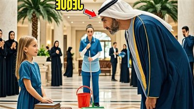 طفله ابهرت الشيخ العربي والوفد المرافق له