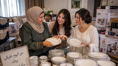 عروسة ابنى جات تفرش شقتها وكانت جايبه بقلم اماني السيد