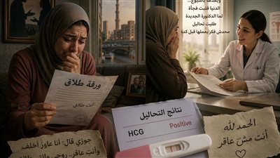 جوزى قالى انا عاوز اخلف وانتى عاقر روحى وانتى طالق بعد شهرين 
