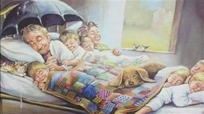 تحكى القصه عن أسره فقيرة مكونه من ثمان اطفال