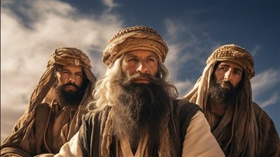 يحكى أنه يوجد ثلاثة أخوة متزوجين يعيشون في بيت واحد