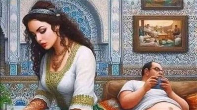 رجل تزوج في مكان اقامته مع امرأة ورزق منها بإبن مثل الألماس