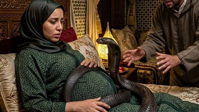 قصة امراة حامل تنام