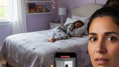 ابنتي تنام وحدها منذ كانت صغيرة.”