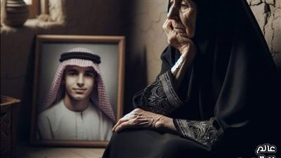 أمرأة تقف لتتسول أمام باب كنيسة