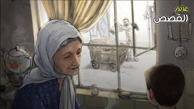 قصة كان الولد يركض في ساحة المدرسة