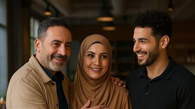 دخل رجل مع زوجته إلى أحد المطاعم المشهوره بقلم سمير شريف