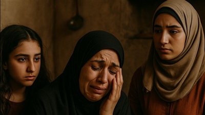 يحكى أن أمرأة فقيرة كانت تتدين