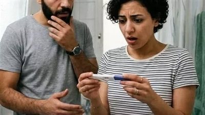 مراتي لقت اختبار حمل ف زبالة الحمام