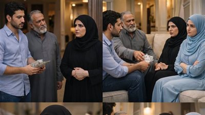 ارمله لديها بنت فائقه الجمال