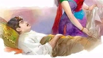 تقول القصة أن إمراة كانت تحب زوجها لدرجة الجنون