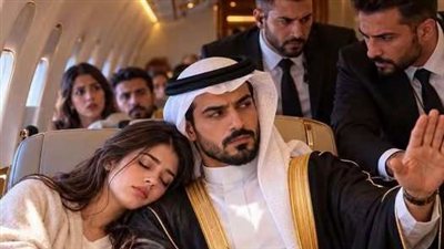 نامت من التعب وسندت راسها
