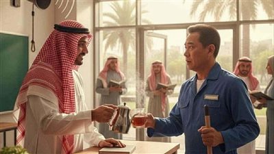 قصة بينما كنت أرتشف الشاي في غرفة المدرسين