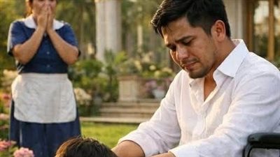 دخل المحكمة على عكّاز… وخرج أبًا لطفل غيّر حياته إلى الأبد