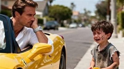 توقف عند أشارة مرور فأنقذ حياة ام وطفل