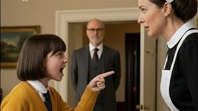 دخل قصره فسمع صراخ ابنته… وما اكتشفه عن الخادمة قلب حياته بالكامل