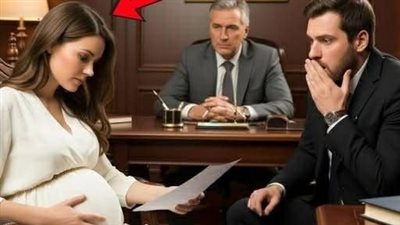 ذهبت لتوقيع الطلاق… فصُدم عندما رآها: كانت في شهرها السابع!