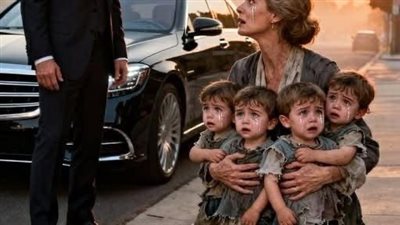 الرجل الثري يلتقي بحبه الضائع… والأطفال الأربعة يغيرون حياته إلى الأبد