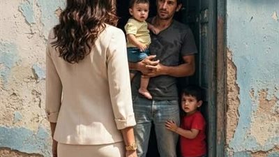 ذهبت المليونيرة إلى منزل موظفها لتفصله بسبب غياباته