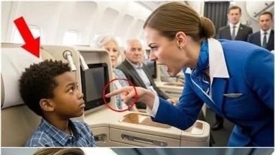 مضيفة طيران تُهين طفلًا في الدرجة الأولى ثم تكتشف أنه ابن المدير التنفيذي!