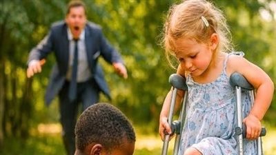 قال الطفل: “أغسل قدميها… وتمشي” فضحك الغني… ثم تجمّد!