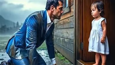 أنا أعيش وحدي هنا، قالت الطفلة للمليونير الذي طلب المأوى تحت المطر، لكن…